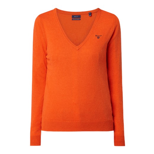Sweter z wełny jagnięcej Gant  XL okazyjna cena Peek&Cloppenburg  
