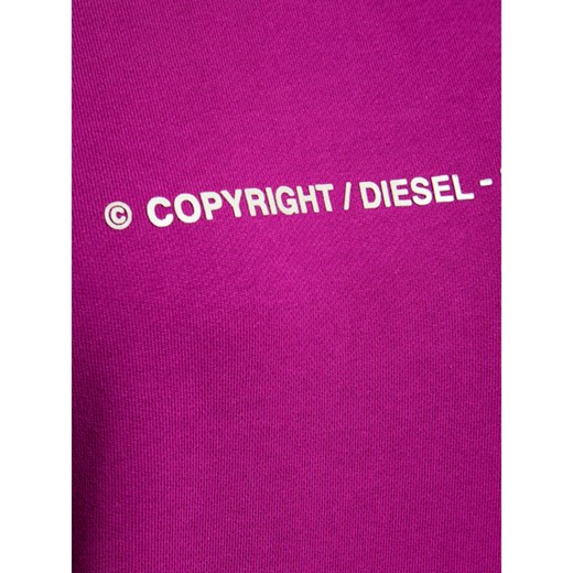 Bluza damska Diesel z aplikacją krótka 