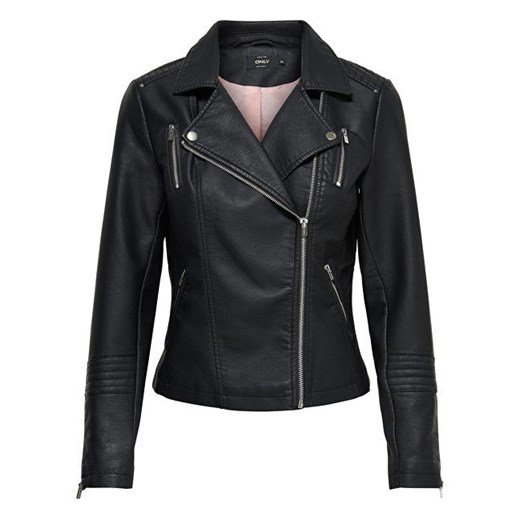 ONLY Kurtka damska Leather Look Jack et Black (rozmiar 34) , BEZPŁATNY ODBIÓR: WROCŁAW!  ONLY 34 Mall