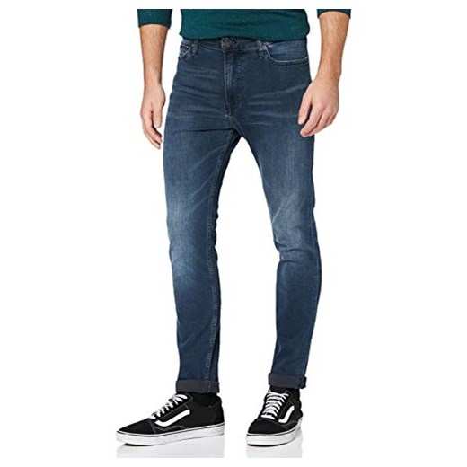 Tommy Jeans Simon Skinny Utdk dżinsy męskie -  Skinny 30W / 30L   sprawdź dostępne rozmiary Amazon