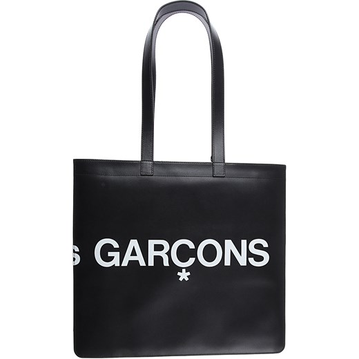Shopper bag Comme Des Garçons ze skóry 