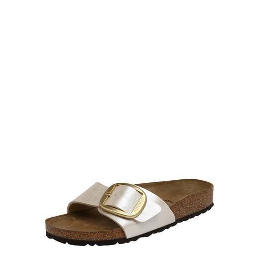 Klapki damskie Birkenstock na lato casual płaskie skórzane 