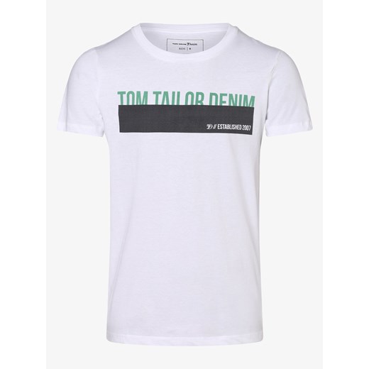 T-shirt męski Tom Tailor Denim z krótkimi rękawami 