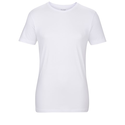 Olymp t-shirt męski biały z krótkim rękawem 