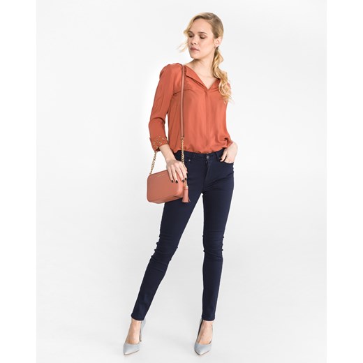 Bluzka damska Vero Moda z wiskozy jesienna z długimi rękawami elegancka 