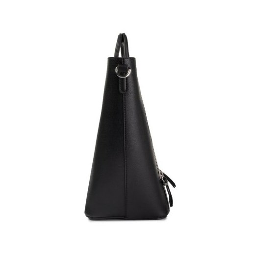 Shopper bag Jenny Fairy duża matowa czarna do ręki bez dodatków 