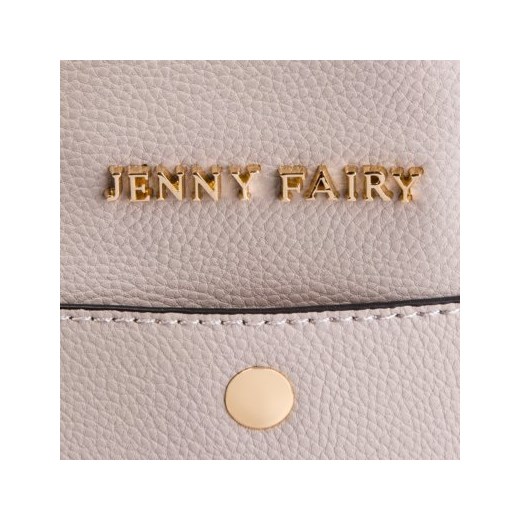 Shopper bag szara Jenny Fairy bez dodatków na ramię 