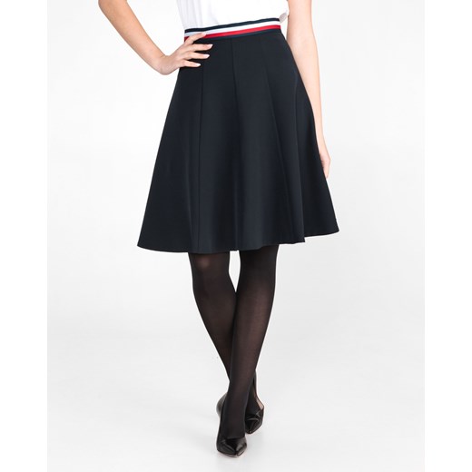 Spódnica Tommy Hilfiger z elastanu elegancka 