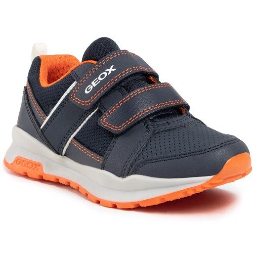 Sneakersy GEOX - J Coridan B. A J025DA 0FEFU C0820 S Navy/Orange  Geox 28 eobuwie.pl