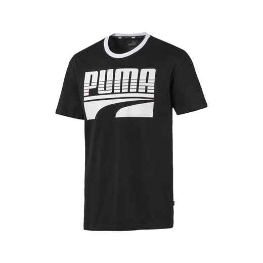 Puma Rebel Bold Koszulka Czarny Puma  L wyprzedaż BIBLOO 