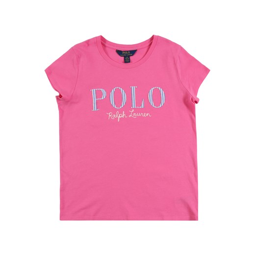 Bluzka dziewczęca Polo Ralph Lauren z jerseyu z krótkim rękawem 