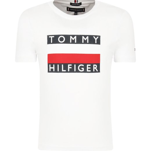 T-shirt chłopięce Tommy Hilfiger letni z krótkimi rękawami 