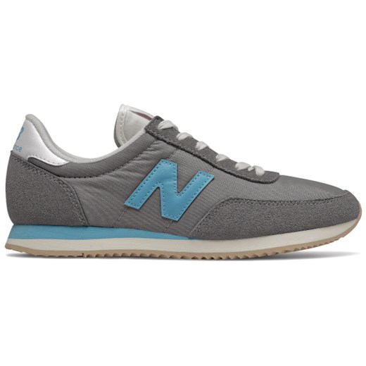 Buty sportowe damskie New Balance w stylu casual sznurowane płaskie zamszowe 