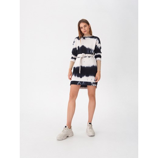 House - Sukienka tie-dye - Wielobarwny House XS/S wyprzedaż