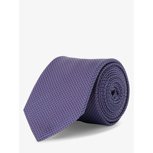 HUGO - Krawat jedwabny męski, niebieski  Hugo Boss One Size vangraaf