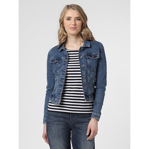 ONLY - Damska kurtka jeansowa – Onltia, niebieski  ONLY 38 vangraaf
