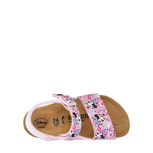 Sandały "Lovely Minnie" w kolorze jasnoróżowym ze wzorem