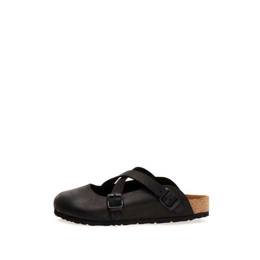 Comfortfusse Skórzane chodaki w kolorze czarnym