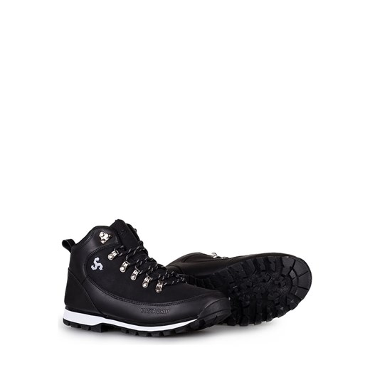Skórzane sneakersy "Outback" w kolorze czarnym
