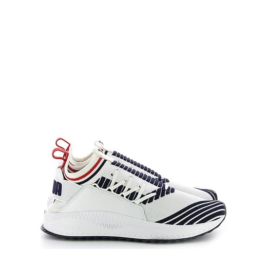 Buty sportowe damskie Puma sneakersy młodzieżowe wiązane białe 