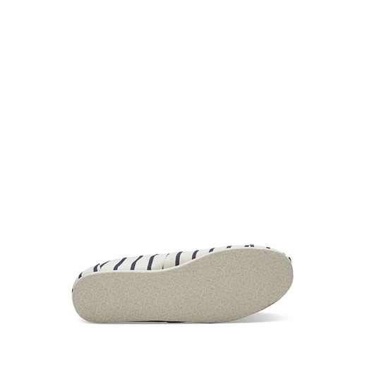 TOMS Slippersy "Classic" w kolorze biało-granatowym