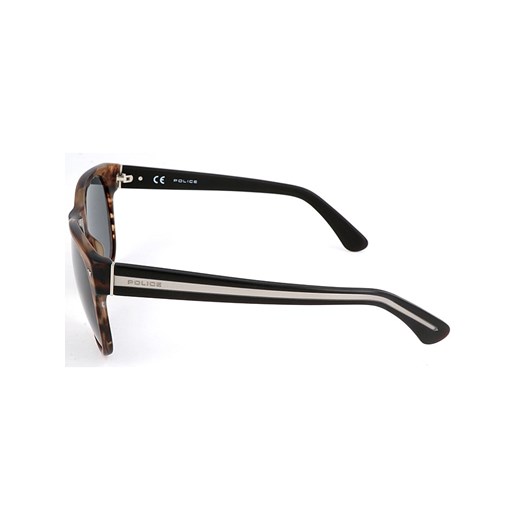 Męskie okulary przeciwsłoneczne w kolorze jasnobrązowo-czarno-antracytowym