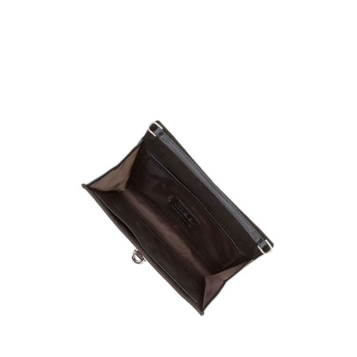 Skórzana kopertówka w kolorze czarnym - (S)20 x (W)12 x (G)3 cm