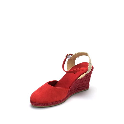 Sandały w kolorze czerwonym
