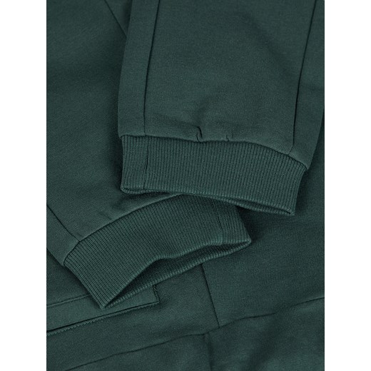 Spodnie dresowe "Vermono" w kolorze ciemnozielonym