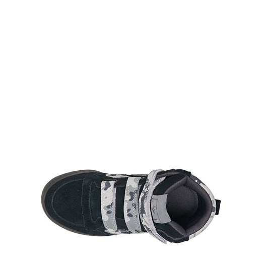 Skórzane sneakersy "Stadil" w kolorze czarno-szarym