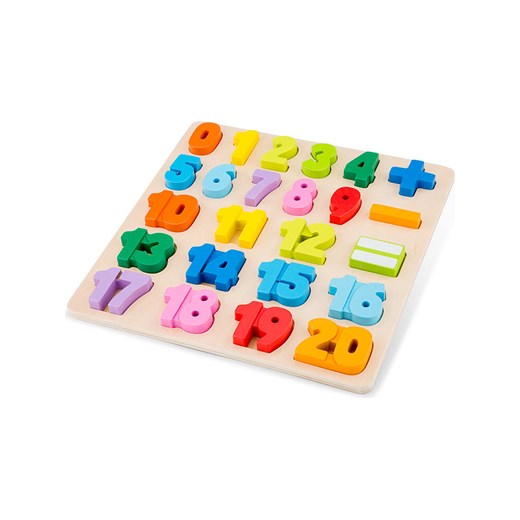 New Classic Toys 24-częściowe puzzle-cyfry - 2+