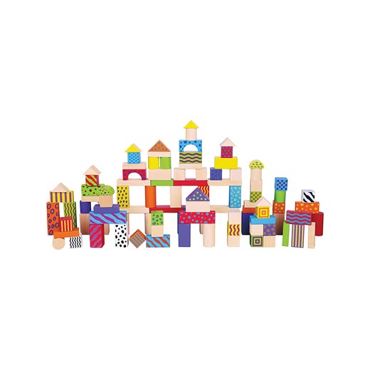 New Classic Toys Klocki (100 szt.) - 18 m+