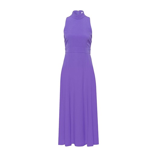 Sukienka Ivy & Oak bez wzorów bez rękawów fioletowa prosta z golfem 