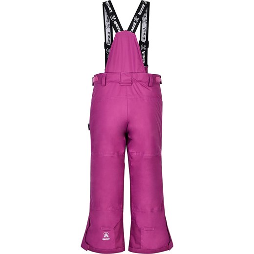 Spodnie narciarskie w kolorze jagodowym