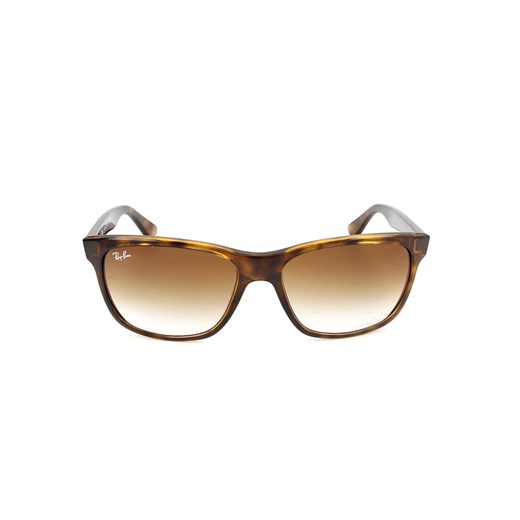 Męskie okulary przeciwsłoneczne w kolorze brązowo-czarnym