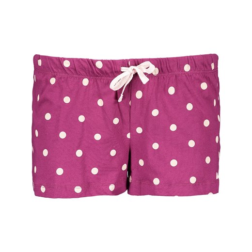 Szorty piżamowe "Fashionable Nights" w kolorze fioletowo-jasnoróżowym