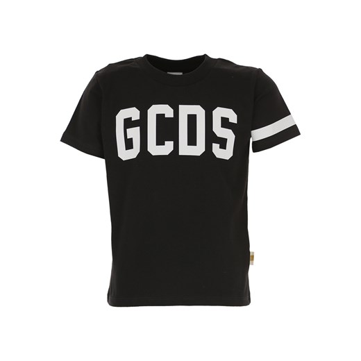 GCDS Koszulka Dziecięca dla Chłopców Na Wyprzedaży w Dziale Outlet, Blac, Bawełna, 2019, 14Y 8Y