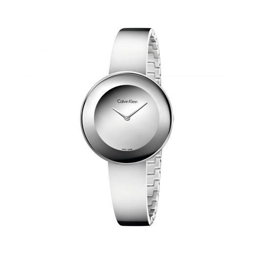 Srebrny zegarek Calvin Klein analogowy 