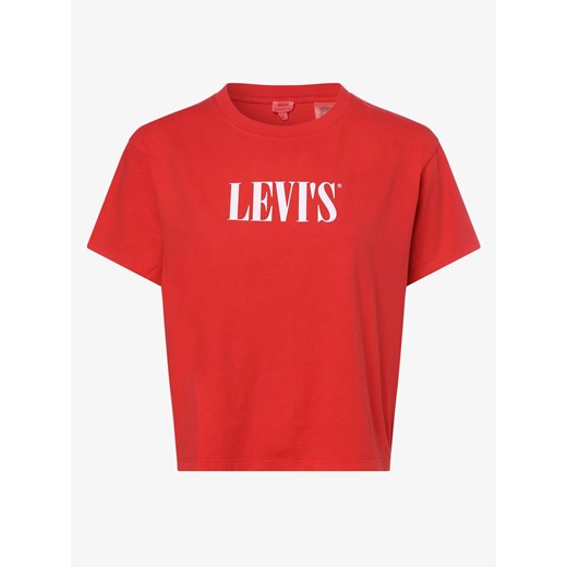 Levi's - T-shirt damski, czerwony Levi's  L vangraaf