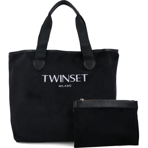 Shopper bag czarna Twinset 