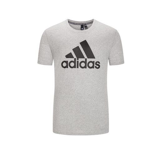 Adidas t-shirt męski z napisami z krótkim rękawem 