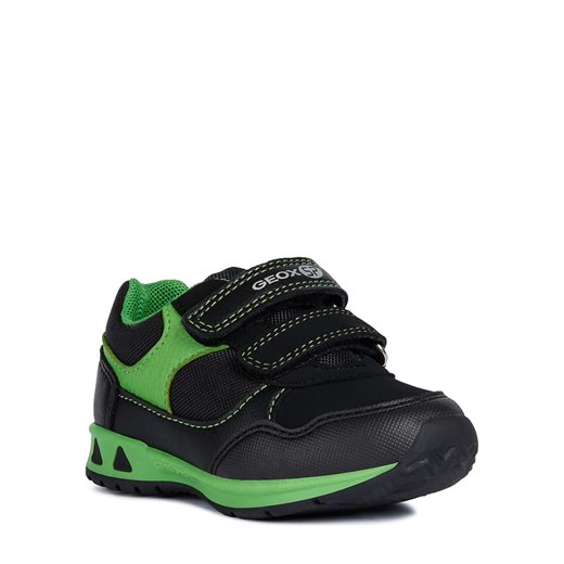 Sneakersy "Pavlis" w kolorze czarno-zielonym  Geox 20 okazyjna cena Limango Polska 