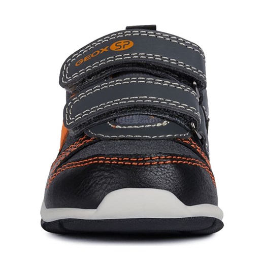Sneakersy "Heira" w kolorze czarno-pomarańczowym Geox  22 okazyjna cena Limango Polska 