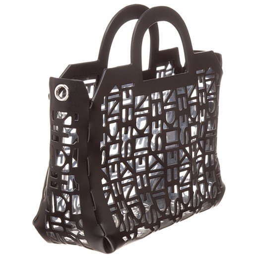 Skórzany shopper bag w kolorze czarnym - 33 x 24 x 10,5 cm Liebeskind  OneSize wyprzedaż Limango Polska 