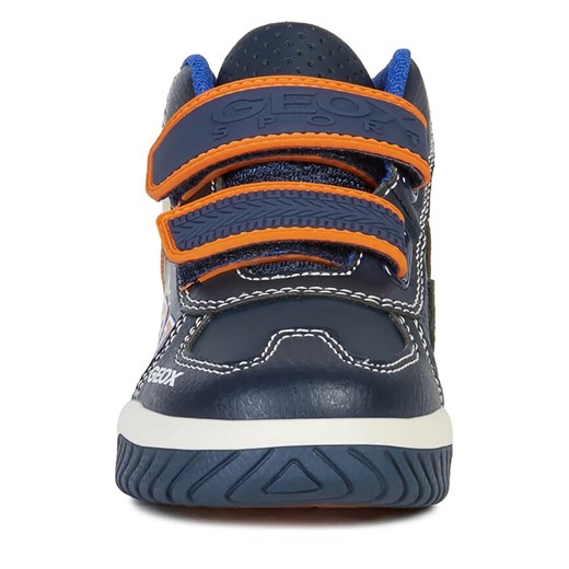 Sneakersy "Inek" w kolorze granatowo-pomarańczowym