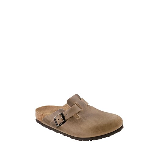 Skórzane chodaki w kolorze brązowym Birkenstock 39 promocja Limango Polska