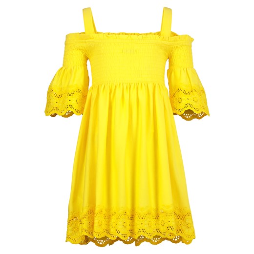 Sukienka dziewczęca *mayoral żółta z bawełny 