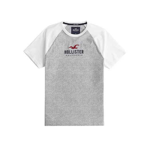T-shirt męski Hollister z krótkimi rękawami bawełniany 