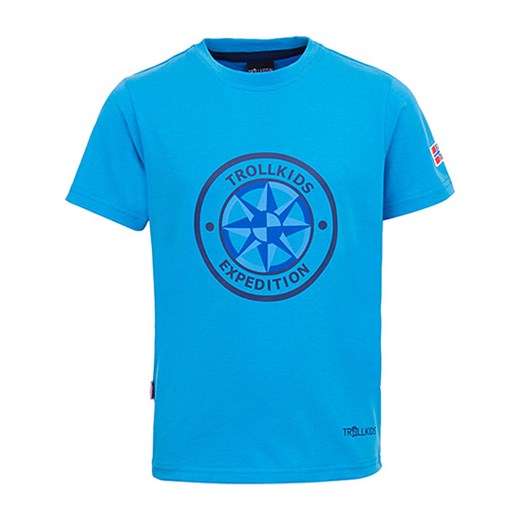 Koszulka funkcyjna "Windrose" w kolorze błękitno-niebieskim