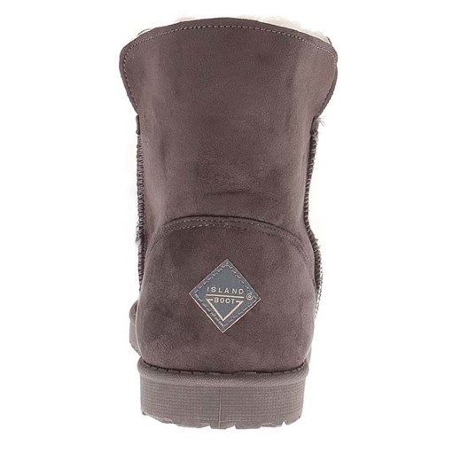 ISLAND BOOT Botki zimowe &quot;Chloe&quot; w kolorze antracytowym
